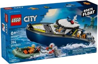 LEGO City Verfolgungsjagd im Policijas laiva (60456)