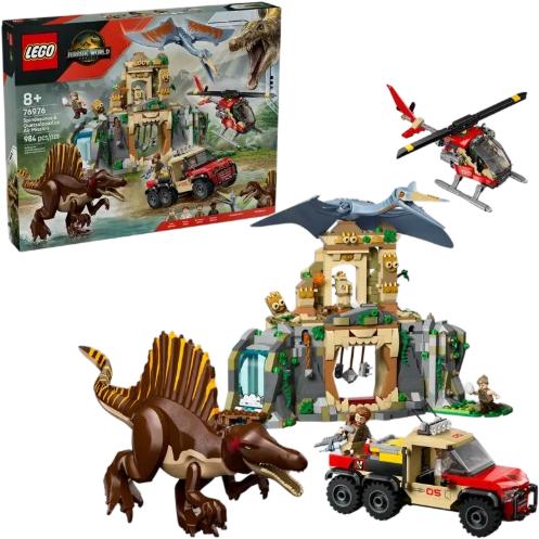 LEGO Jurassic World Spinosaurier & Quetzalcoatlus: Helikoptera misija (76976)