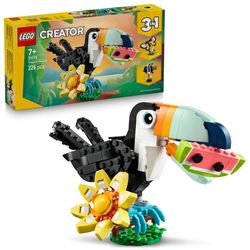 LEGO Creator 3-in-1 Savvaļas dzīvnieki: Tropiskais tukanis (31173) LEGO Creator 3-in-1 Savvaļas dzīvnieki: Tropiskais tukanis (31173)