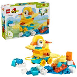 LEGO DUPLO Dzīvnieki uz riteņiem 3-in-1 komplekts (10448) LEGO DUPLO Dzīvnieki uz riteņiem 3-in-1 komplekts (10448)