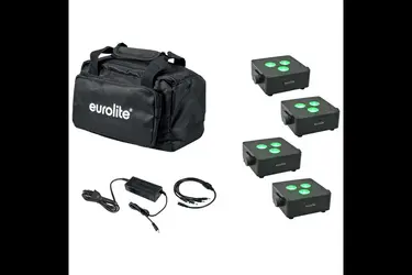 Eurolite Set 4x AKKU IP Flat Light 3 (20000860) Eurolite Set 4x AKKU IP Flat Light 3 (20000860)