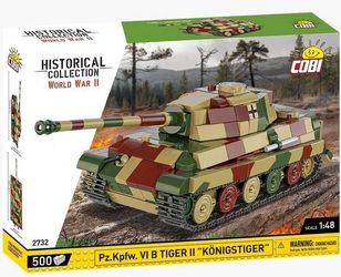 COBI Pz.Kpfw. VI B Tiger II Königstiger (2732) COBI Pz.Kpfw. VI B Tiger II Königstiger (2732)