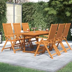 vidaXL Garten-Essgruppe Masīvkoks Akācija 7-daļīgs (3079638) vidaXL Garten-Essgruppe Masīvkoks Akācija 7-daļīgs (3079638)