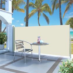 vidaXL Izvelkama sānu markīze 120 x 300 cm (45360) vidaXL Izvelkama sānu markīze 120 x 300 cm (45360)