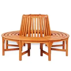 vidaXL Baumbank Holz 160 cm (41777) vidaXL Baumbank Holz 160 cm (41777)