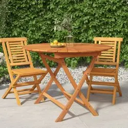 vidaXL Gartentisch Saliekams Masīvkoks Tīkkoks 85 x 75 cm (362619) vidaXL Gartentisch Saliekams Masīvkoks Tīkkoks 85 x 75 cm (362619)