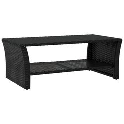 vidaXL Couchtisch Poly Rattan 100 x 50 x 40 cm (319390) vidaXL Couchtisch Poly Rattan 100 x 50 x 40 cm (319390)