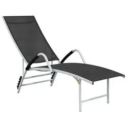 vidaXL Sonnenliege Textilene und Aluminium (310521)