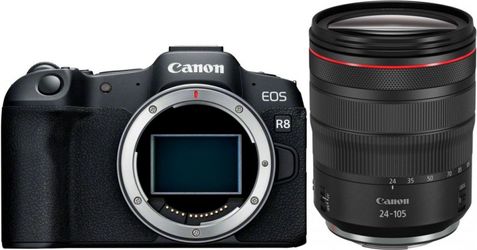 Canon EOS R8 + RF 24-105 mm IS USM Canon EOS R8 + RF 24-105 mm IS USM