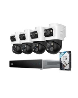Eufy PoE NVR drošības sistēma S4 Max (E8E00322) Eufy PoE NVR drošības sistēma S4 Max (E8E00322)