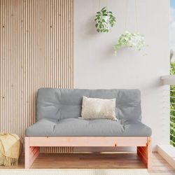 vidaXL Garten-Mittelsofa Masīvkoks Duglāzija 120 x 80 cm (825749)