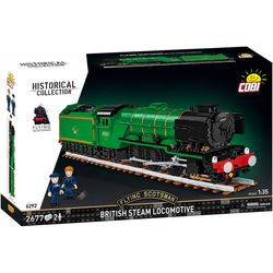 COBI Flying Scotsman britu tvaika lokomotīve COBI Flying Scotsman britu tvaika lokomotīve