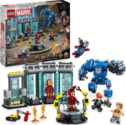 LEGO Marvel Iron Mans Laboratorija: Bruņojuma zāle (76315) LEGO Marvel Iron Mans Laboratorija: Bruņojuma zāle (76315)