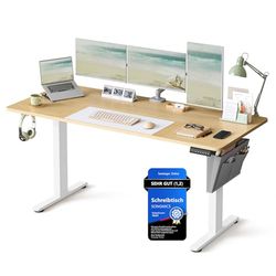 Songmics augstumā regulējams rakstāmgalds 160 x 70 cm (LSD136) Songmics augstumā regulējams rakstāmgalds 160 x 70 cm (LSD136)