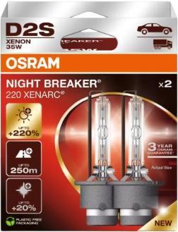 Osram Xenarc Night Breaker 220 D2S 2 gab. (66240XN2-2HB)