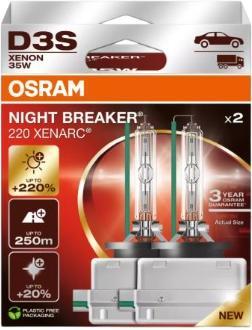 Osram Xenarc Night Breaker 220 D3S 2 gab. (66340XN2-2HB)