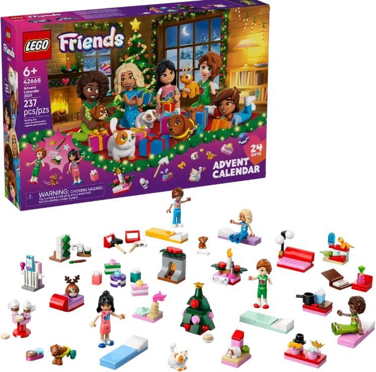LEGO Friends Adventes kalendārs 2025 (42668)