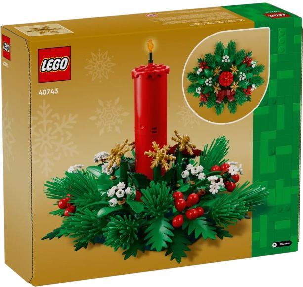 LEGO Iconic Weihnachtsgesteck Konstruktionsspielzeug (40743)