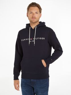 Tommy Hilfiger Logo kapučjaka no Flex-Fleece (MW0MW10752) Tommy Hilfiger Logo kapučjaka no Flex-Fleece (MW0MW10752)