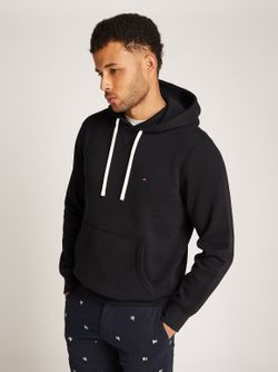 Tommy Hilfiger Flīsa džemperis ar kapuci un auklu Tommy Hilfiger Flīsa džemperis ar kapuci un auklu