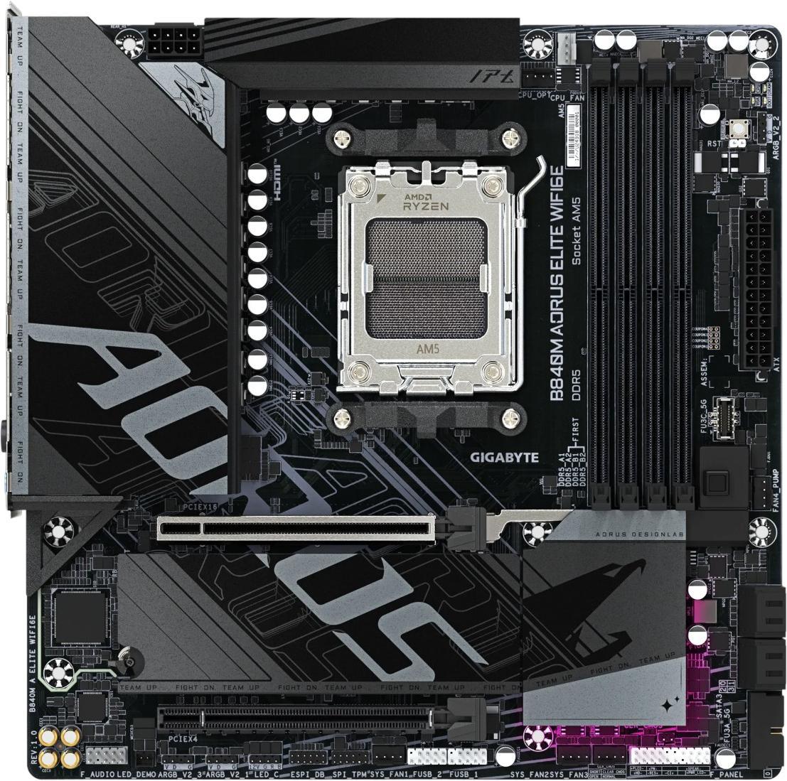 GIGABYTE B840M AORUS Elite WIFI6E