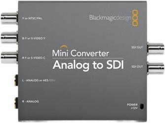 Blackmagic-Design Mini pārveidotājs analogais uz SDI Blackmagic-Design Mini pārveidotājs analogais uz SDI