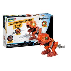 Revell adventa kalendārs inženieriem elektriskais T-Rex (01060) Revell adventa kalendārs inženieriem elektriskais T-Rex (01060)