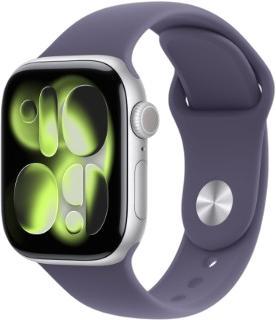 Apple Watch Series 11 GPS 42 mm alumīnijs ar sporta aproci S/M (MEU64ZR/A)