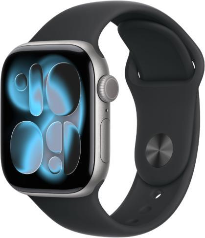 Apple Watch Series 11 GPS + Cellular 42 mm Alumīnijs ar Sporta siksniņu S/M (MF8A4MP/A)