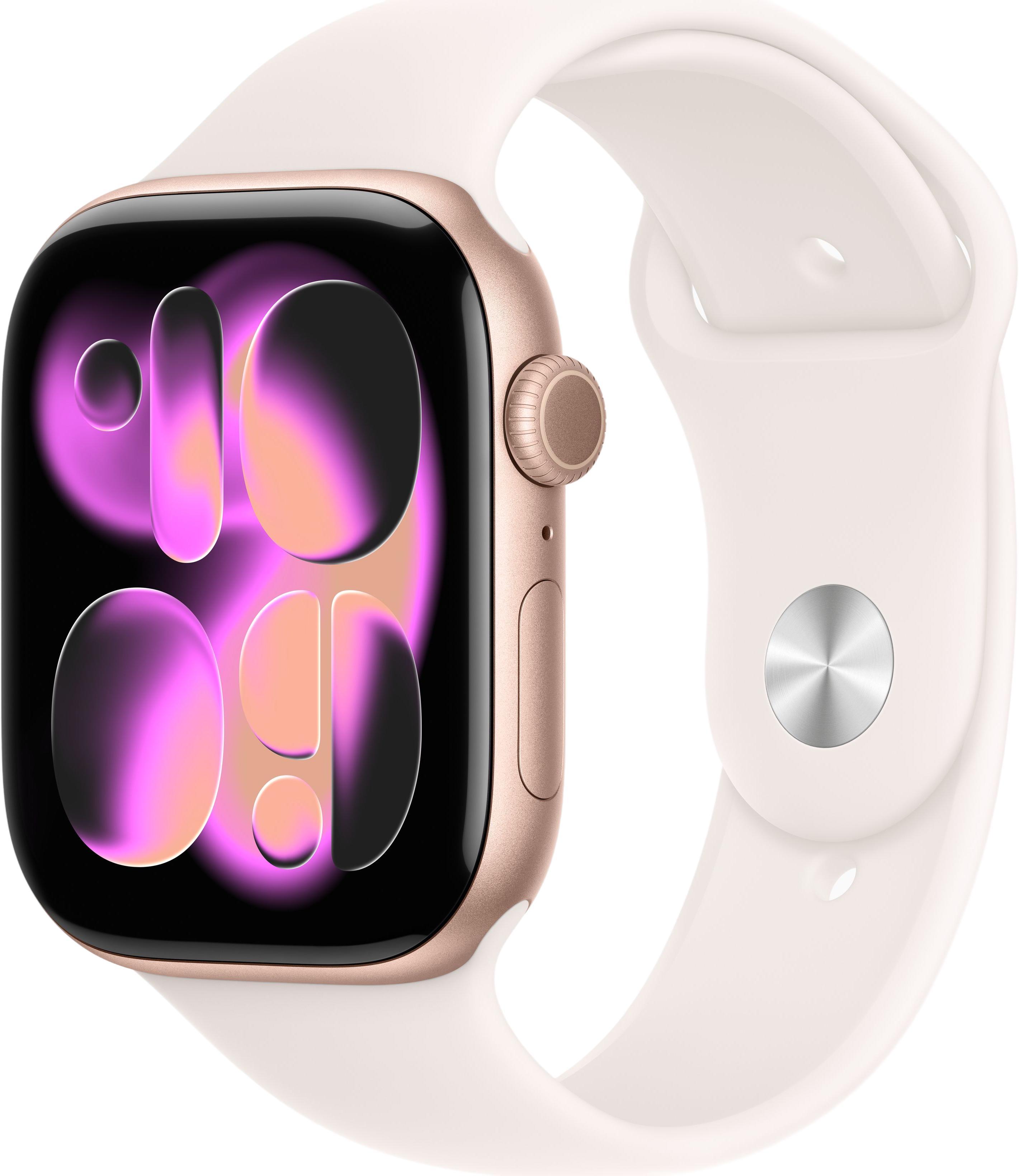 Apple Watch Series 11 GPS + Cellular 46 mm Alumīnijs ar Sporta siksniņu S/M (MFCG4ZRP/A)