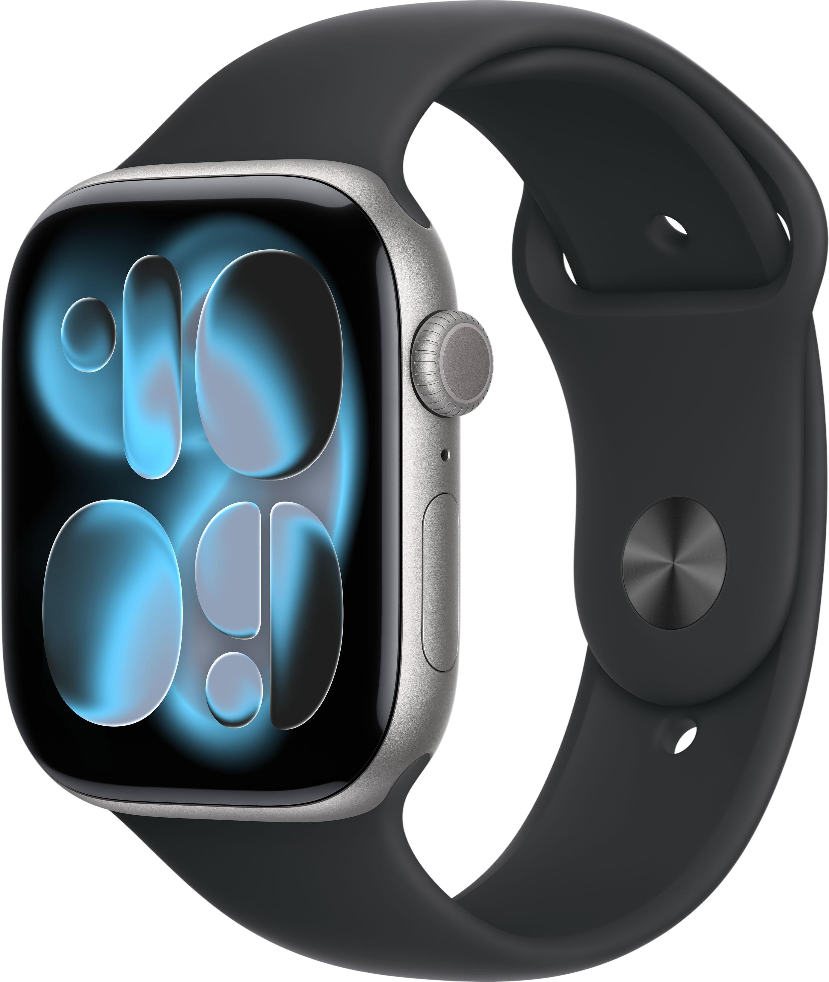 Apple Watch Series 11 GPS + Cellular 46 mm Alumīnijs ar Sporta siksniņu S/M (MFC94ZR/A)