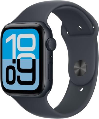 Apple Watch SE 3 GPS 44 mm Alumīnijs ar sporta aproci M/L (MEHQ4ZR/A)
