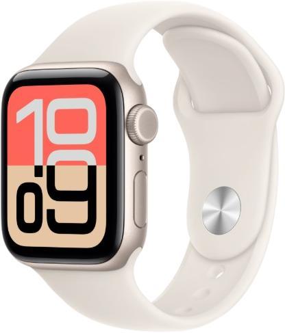 Apple Watch SE 3 GPS + Cellular 40 mm Alumīnijs ar Sporta siksniņu M/L (MEP74ZR/A)