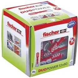 Fischer DuoPower 8 x 40 FPF II 2-komponentu dībelis 50 gabali