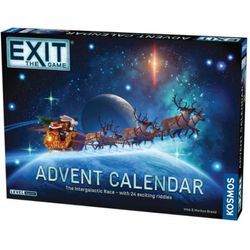 Kosmos EXIT - spēle Adventes kalendārs 2025 angļu Kosmos EXIT - spēle Adventes kalendārs 2025 angļu