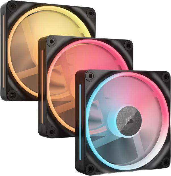 Corsair iCUE LINK LX120-R RGB Starter Komplektācija
