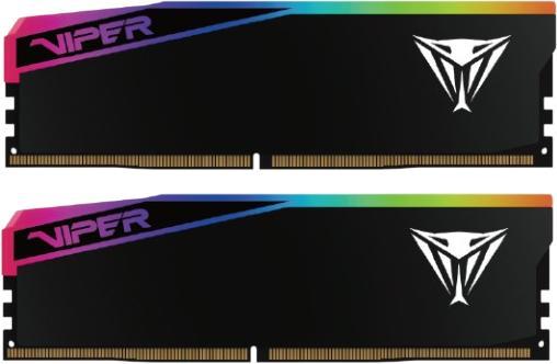 Patriot Memory Viper Elite 5 RGB Ultra DDR5-6400 64GB komplekts (VEUR564G6432K) Patriot Memory Viper Elite 5 RGB Ultra DDR5-6400 64GB komplekts (VEUR564G6432K)