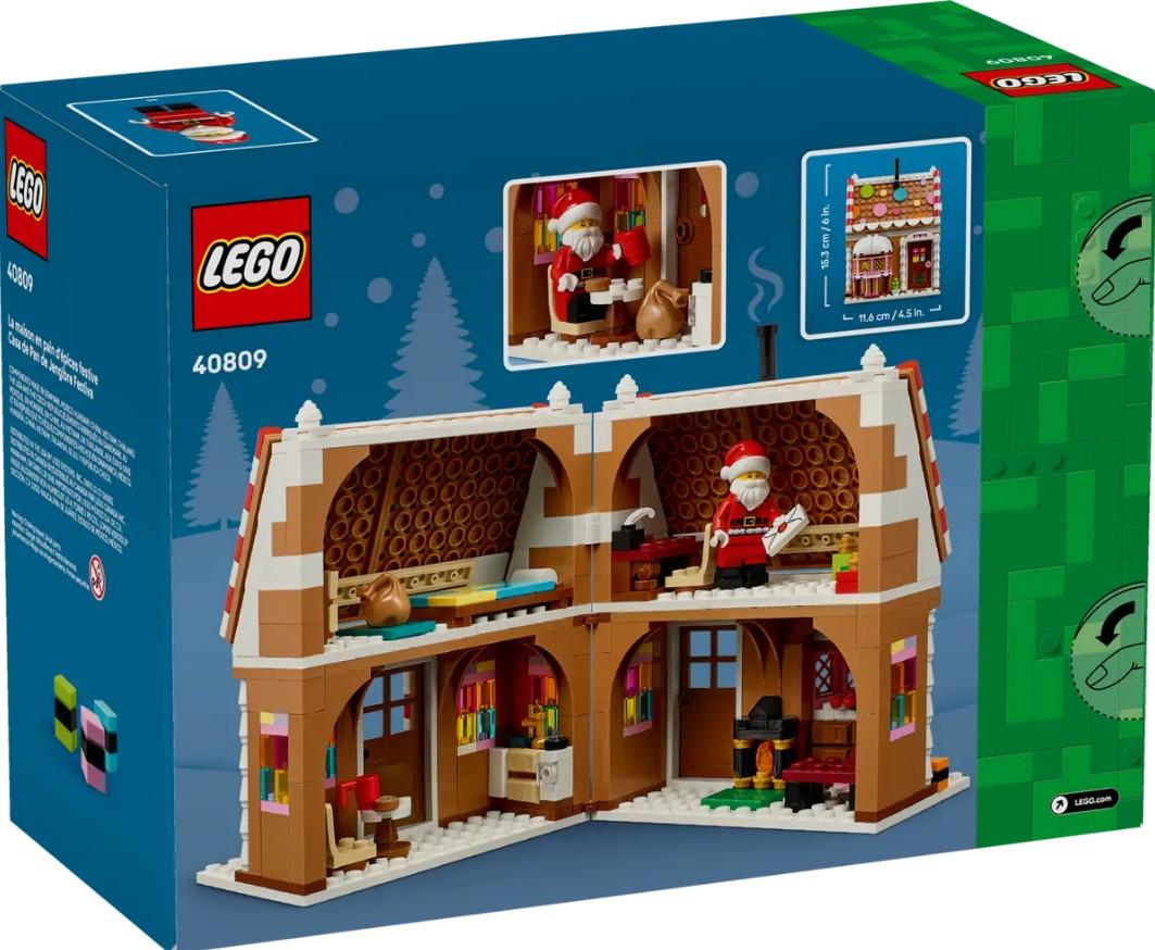 LEGO Weihnachtliches Lebkuchenhaus (40809) LEGO Weihnachtliches Lebkuchenhaus (40809)