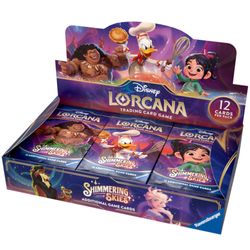 Ravensburger Disney Lorcana: Shimmering Skies displejs 24 pastiprinājuma iepakojumi Ravensburger Disney Lorcana: Shimmering Skies displejs 24 pastiprinājuma iepakojumi