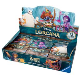 Ravensburger Disney Lorcana Azurīta jūras displejs 24 pastiprinātāju Ravensburger Disney Lorcana Azurīta jūras displejs 24 pastiprinātāju