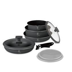 Berlinger Haus Topu komplekts 9-daļīgs (BH-8256) Berlinger Haus Topu komplekts 9-daļīgs (BH-8256)
