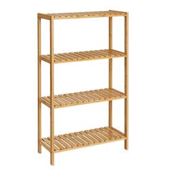 Songmics Badezimmerregal no bambusa 26 x 60 x 100 cm (BCB034) Songmics Badezimmerregal no bambusa 26 x 60 x 100 cm (BCB034)