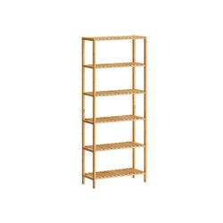 Songmics Bambusa plaukts ar 6 līmeņiem (BCB036) Songmics Bambusa plaukts ar 6 līmeņiem (BCB036)