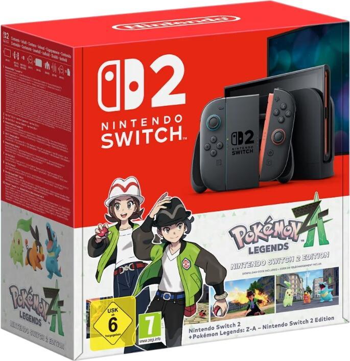 Nintendo Switch 2 Pokémon Legenden: Z-A Bundle Nintendo Switch 2 Pokémon Legenden: Z-A Bundle