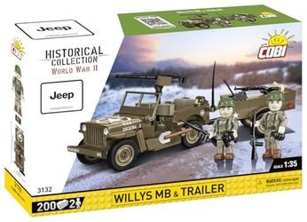 COBI Willys MB & Trailer (3132) COBI Willys MB & Trailer (3132)