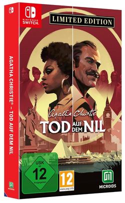 Microids Agatha Christie: Nāve uz Nīlas Limited Edition Switch Microids Agatha Christie: Nāve uz Nīlas Limited Edition Switch