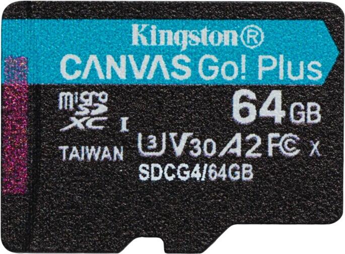 Kingston Canvas Go! Plus Gen4 microSDXC 64GB (SDCG4/64GBSP)