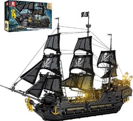 Reobrix Black Pearl Pirātu kuģis (66036) Reobrix Black Pearl Pirātu kuģis (66036)