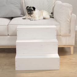 vidaXL Mājdzīvnieku kāpnes masīvkoks priede 40 x 37,5 x 35 cm (822462) vidaXL Mājdzīvnieku kāpnes masīvkoks priede 40 x 37,5 x 35 cm (822462)