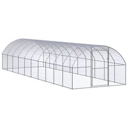 vidaXL Outdoor-Hühnerstall Verzinkter Stahl 3 x 10 x 2 m (3095467) vidaXL Outdoor-Hühnerstall Verzinkter Stahl 3 x 10 x 2 m (3095467)